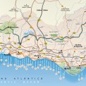 Algarve-Karte